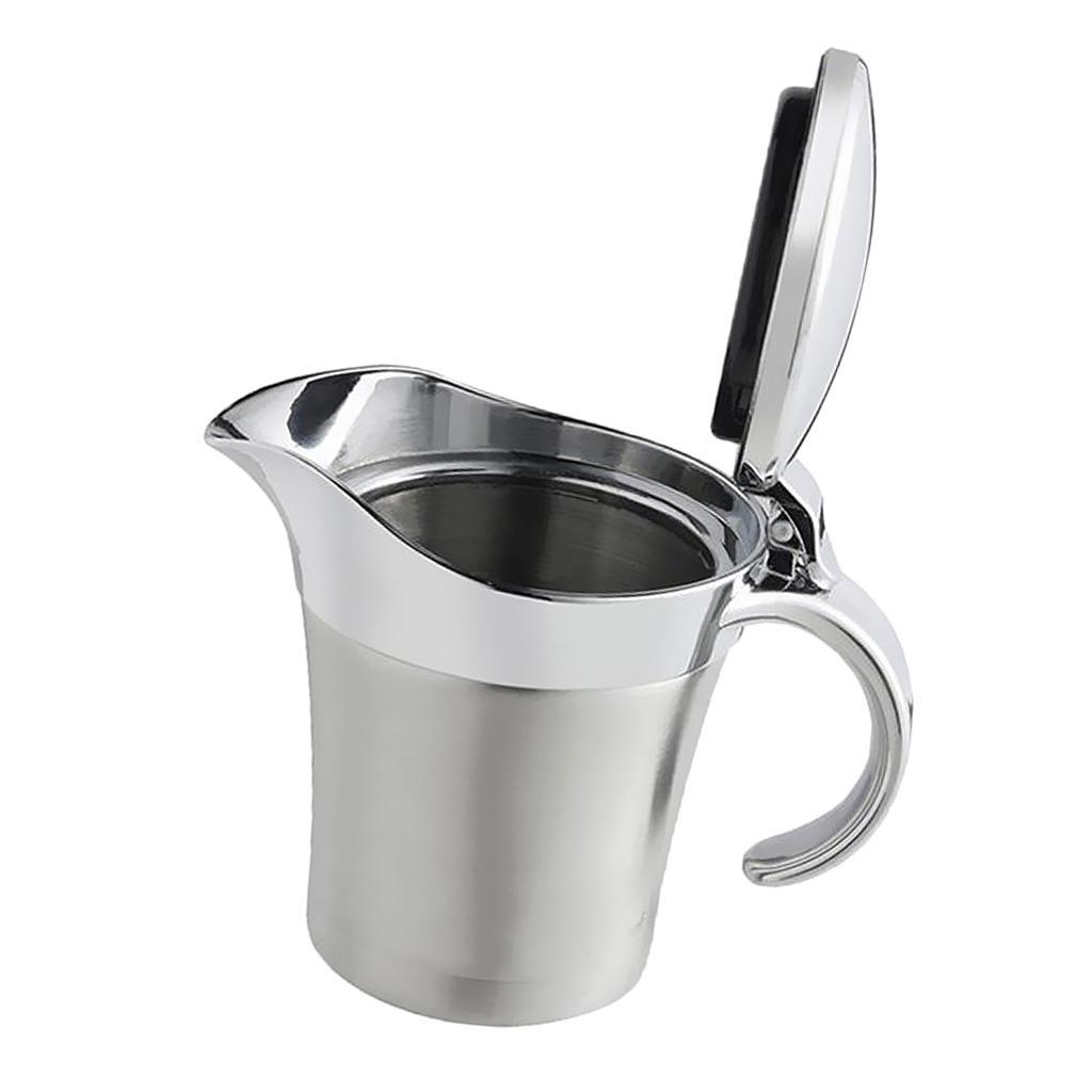 Insulated Gravy Boat Thermal Vacuum Sauce Serving Jug with Thermal Jug 2L