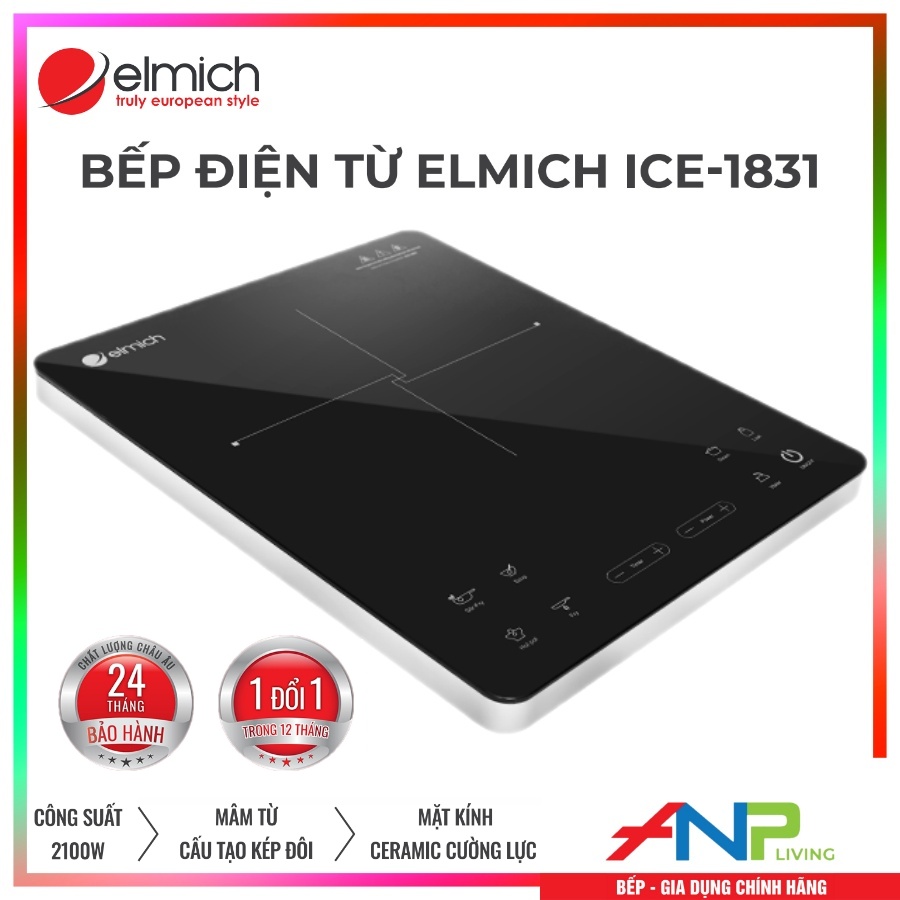 Bếp Từ Đơn Elmich ICE-1831 - Hàng Chính Hãng