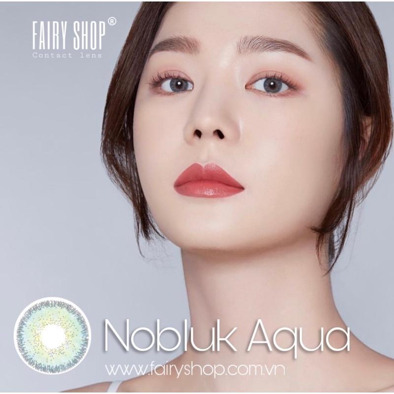 Kính Áp Tròng Nobluk Aqua 14.2mm - Kính Áp Tròng FAIRY SHOP CONTACT LENS độ 0 đến 6