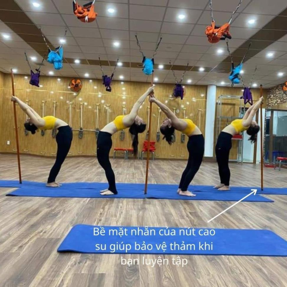 Bịt Đầu Gậy Cao Su Yoga, Arobic Dưỡng Sinh, Chống Trầy Xước - 1 Cặp, ONEFIT Bịt Đầu