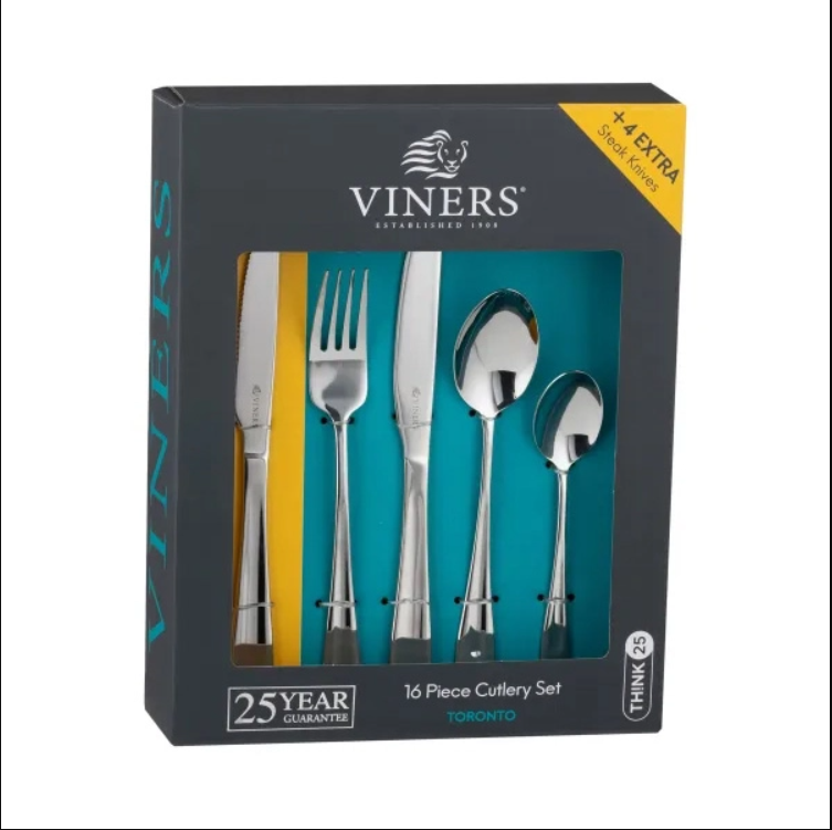 Viners - Bộ dao muỗng nĩa Toronto - 20 món