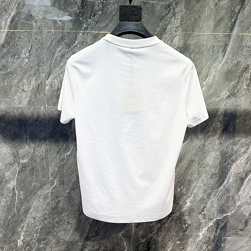 Áo thun nam cao cấp TC với chất cotton co dãn, họa tiết con gấu đính đá độc đáo, phong cách trẻ trung, năng động-22022