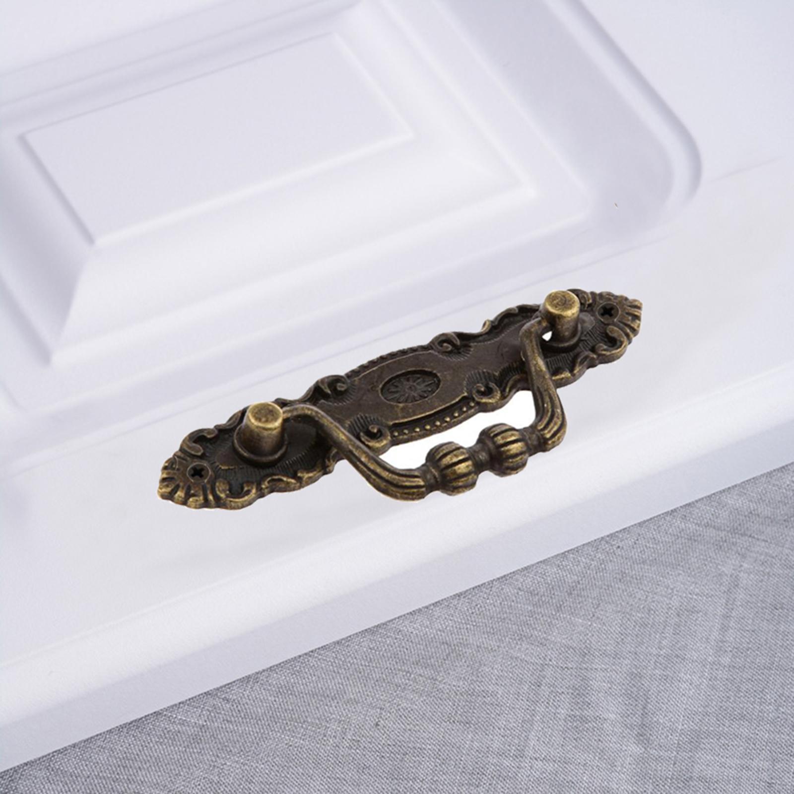 Retro Furniture Pull Handles For Drawer Door Cabinet Jewelry Box