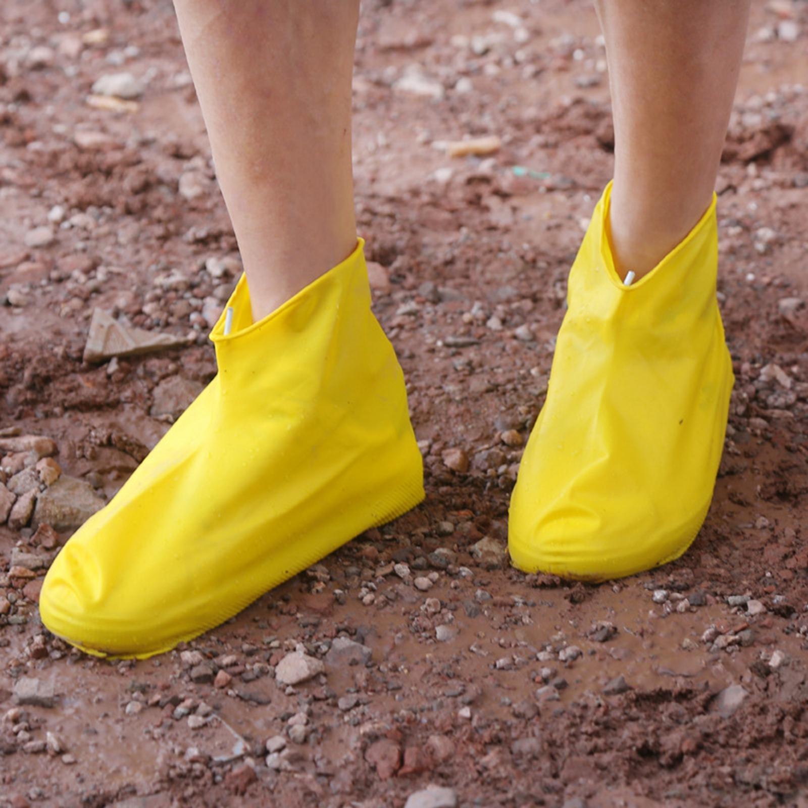 Waterproof Rubber Shoe Protectors Latex Shoe Covers for  Garden Women