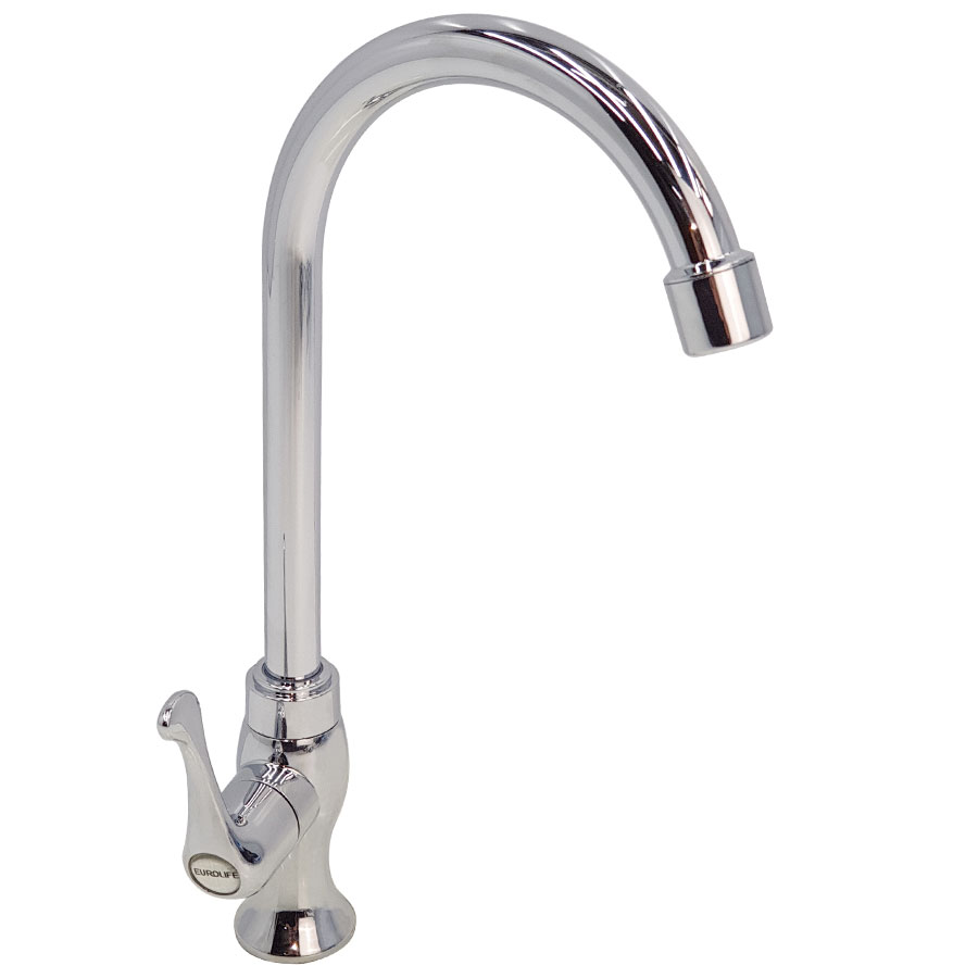 Vòi rửa chén lạnh nhựa ABS mạ Chrome Eurolife EL-VCN01