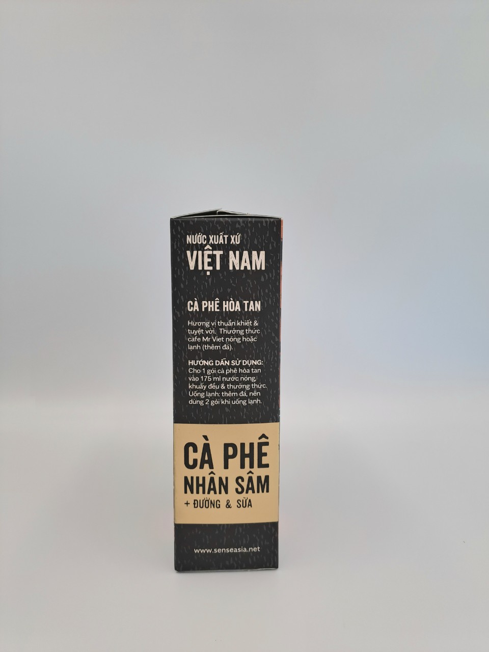 Cà phê Nhân Sâm -thương hiệu MR.VIET ( 12 gói  *20gr )