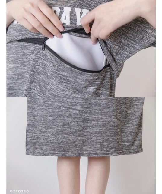 VT07 Váy suông everyday cho con bú sz M-3xl KÈM ẢNH THẬT