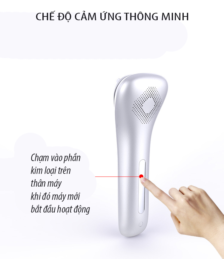 Máy chăm sóc da nóng đẩy dưỡng chất công nghệ hàn quốc BLK-D020 đi kèm bút massage mắt