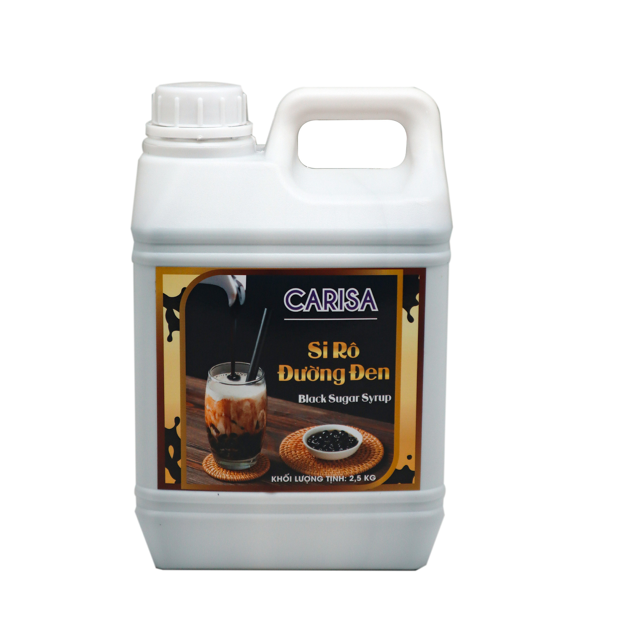 Siro CARISA Đường Đen 2L - Back Sugar Syrup