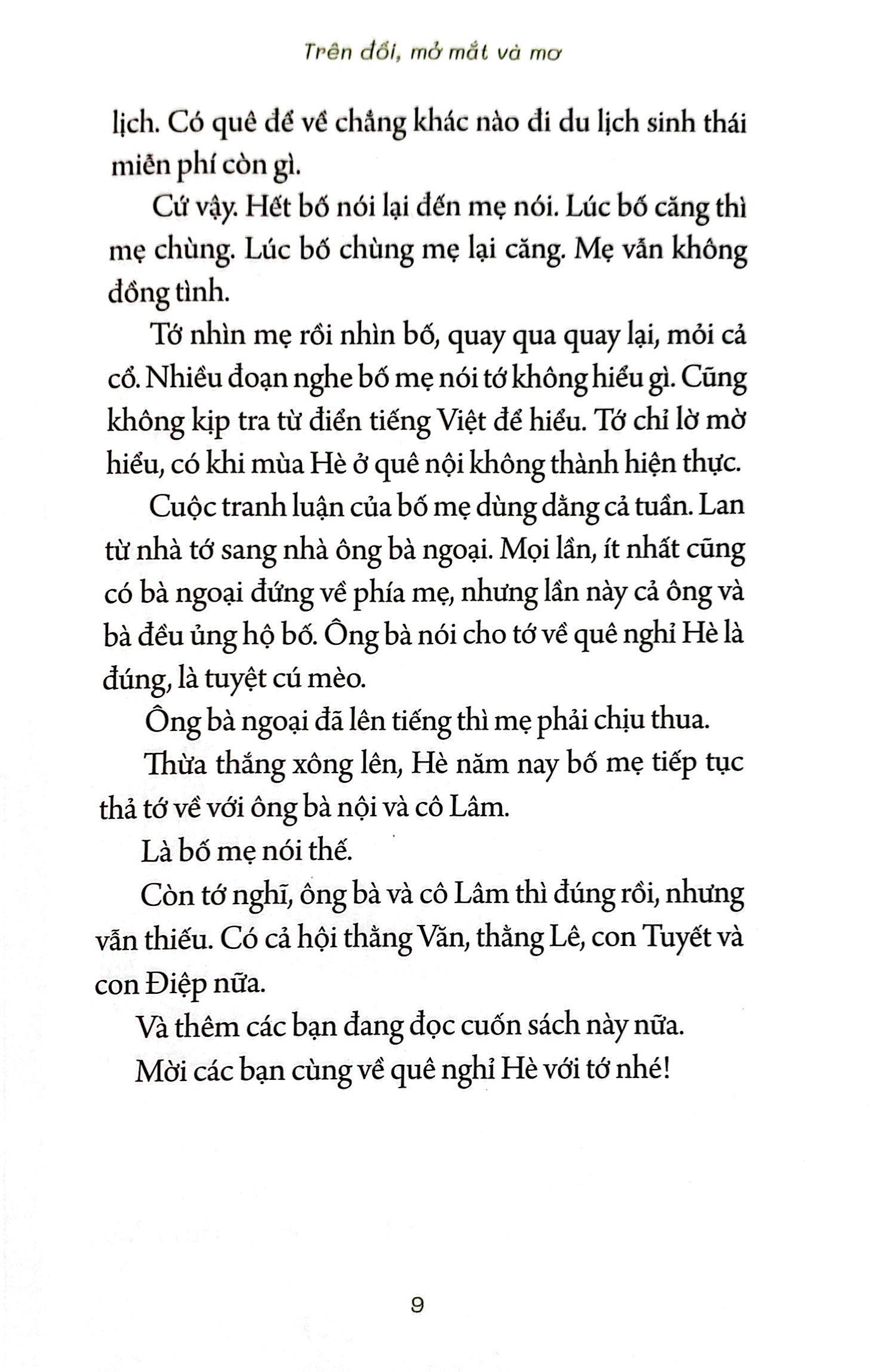 Trên Đồi, Mở Mắt Và Mơ (Phiên Bản Minh Họa Màu) (Tái Bản 2021)