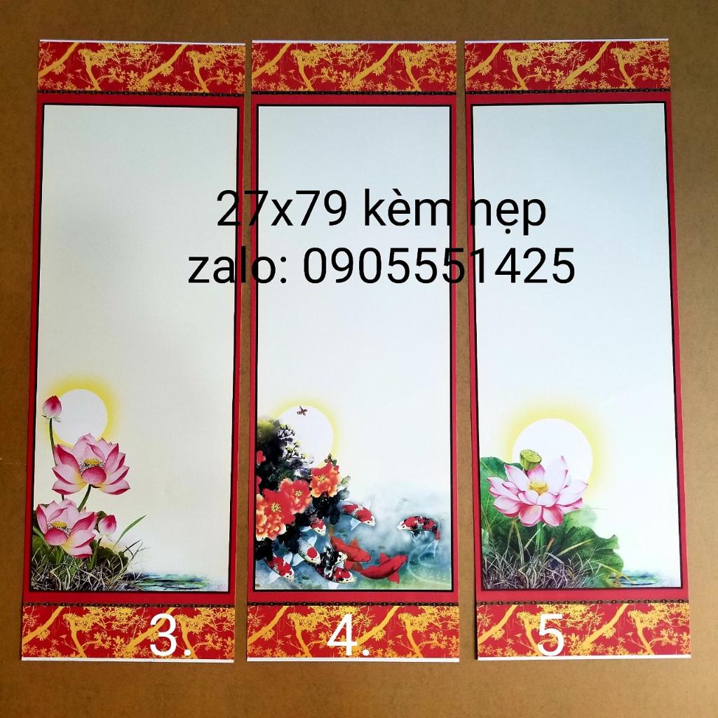 Set gồm 10 tờ giấy viết thư pháp KÈM 10 cặp nẹp treo kích thước 27cm x 79cm. Nghiêng, giấy, bút, mực thư pháp