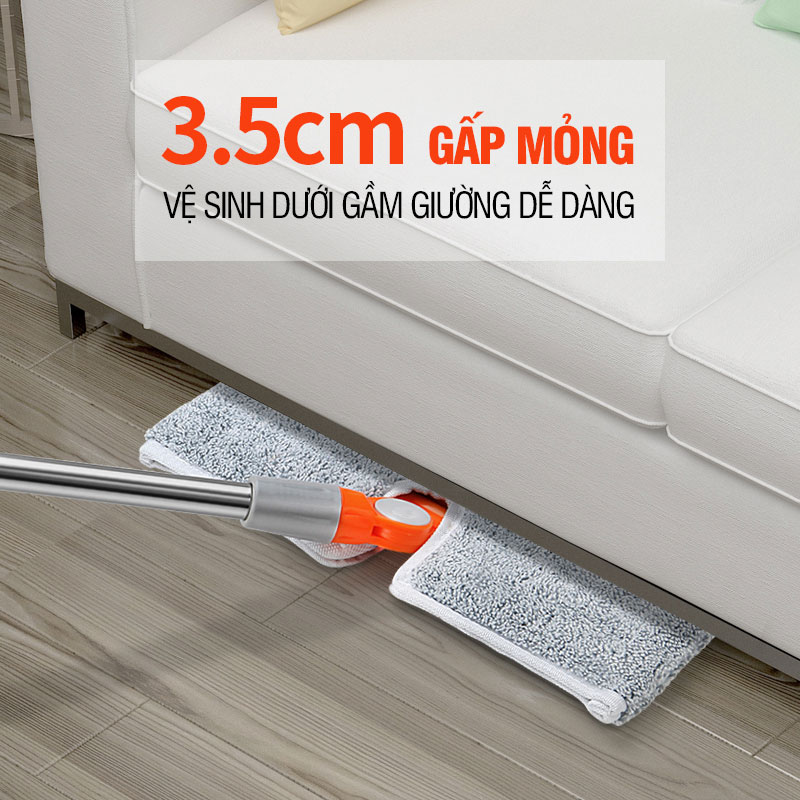 Cây Lau Trần Nhà KITIMOP CEILING - Chổi Lau Tường Nhà Thông Minh, Cây Lau Nhà, Lau Kính Đa Năng