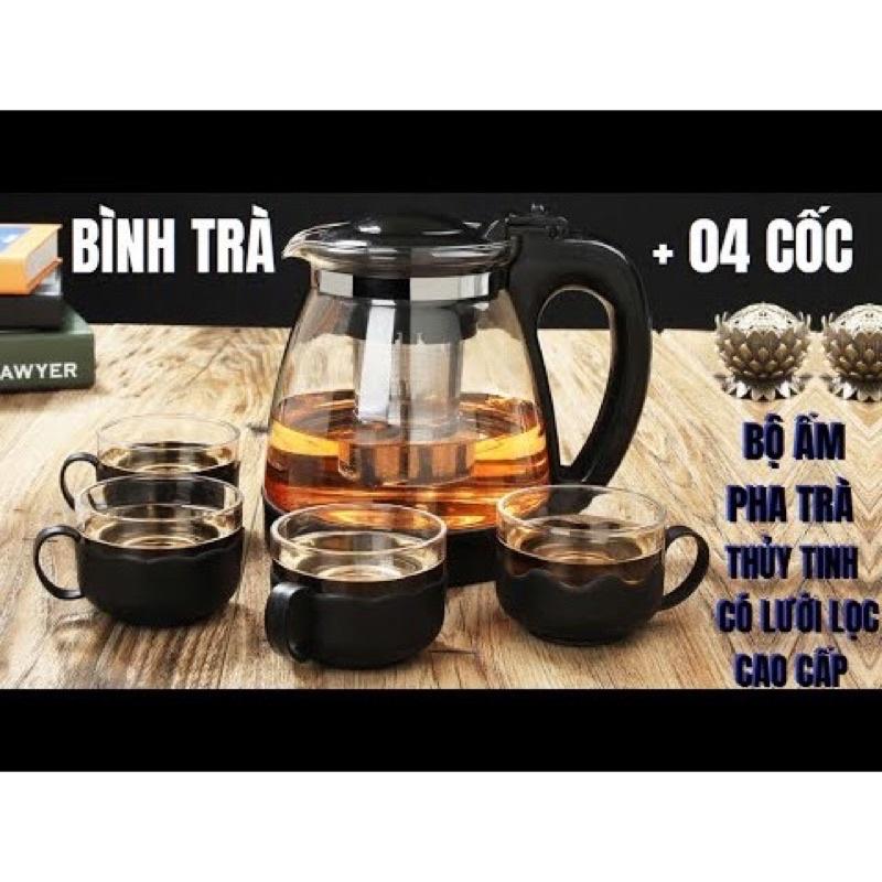 BỘ ẤM PHA TRÀ CÓ LƯỚI LỌC CAO CẤP