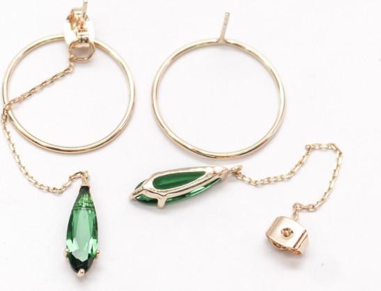 Hoa Tai Bạc 925 Hàn Quốc 690E-G