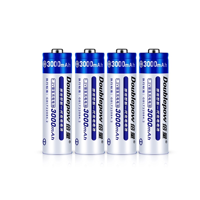 Hộp 4 Pin Sạc- Pin tiểu AA 3000mah Doublepow- SẢN PHẨM CHÍNH HÃNG