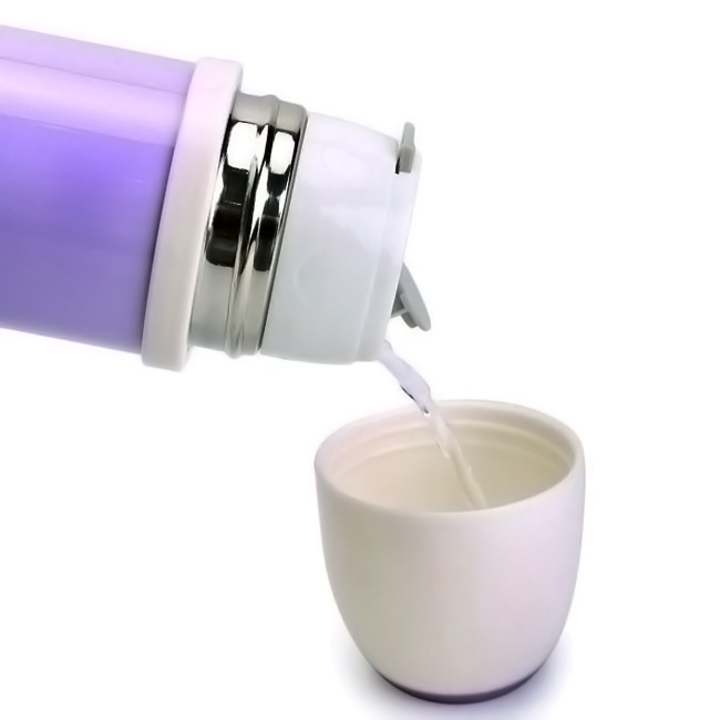 Bình giữ nhiệt 500ml Elmich EL-6491 thiết kế 3 lớp cách nhiệt, có quai treo tiện dụng - Hàng chính hãng