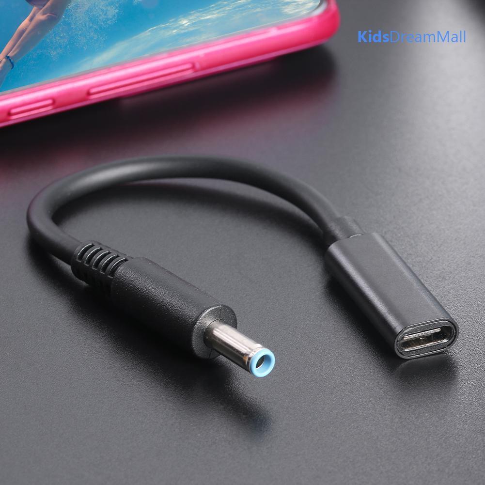 Đầu chuyển đổi cổng Usb Type C sang 4.5x3.0mm dành cho laptop HP