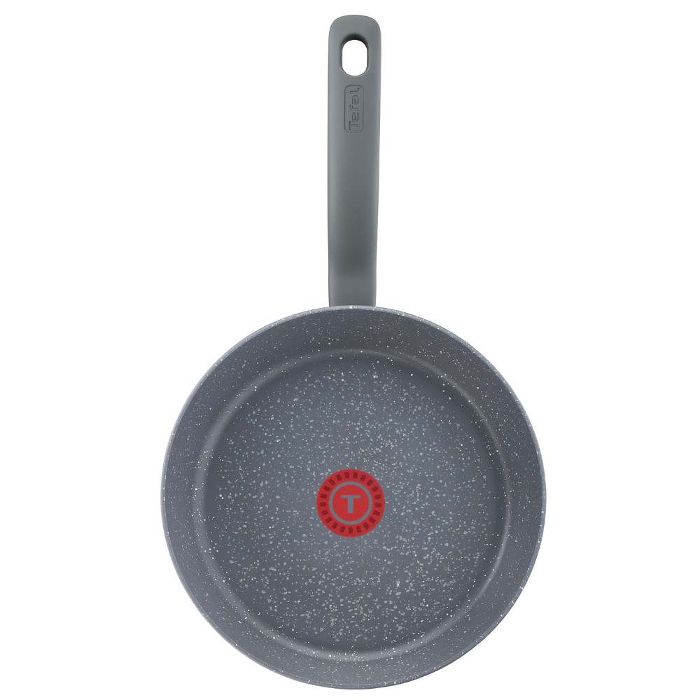 Bộ 2 chảo chống dính đáy từ vân đá Tefal Cook Healthy dùng cho mọi loại bếp (24cm, 28cm) - Hàng chính hãng