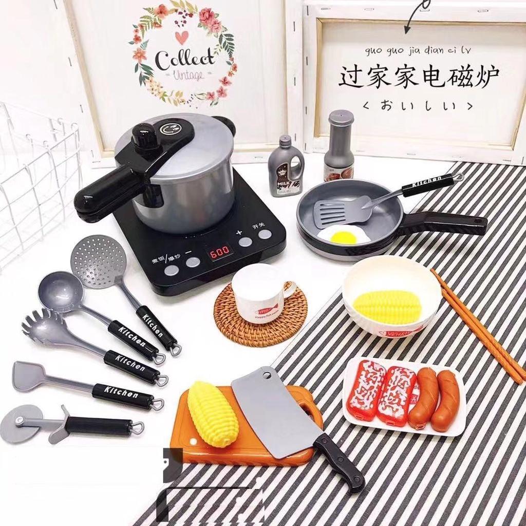 Bộ đồ chơi nấu ăn 36 món cho bé, bộ đồ chơi nấu ăn mini, bộ đồ chơi làm bếp cho bé, đồ chơi làm bếp