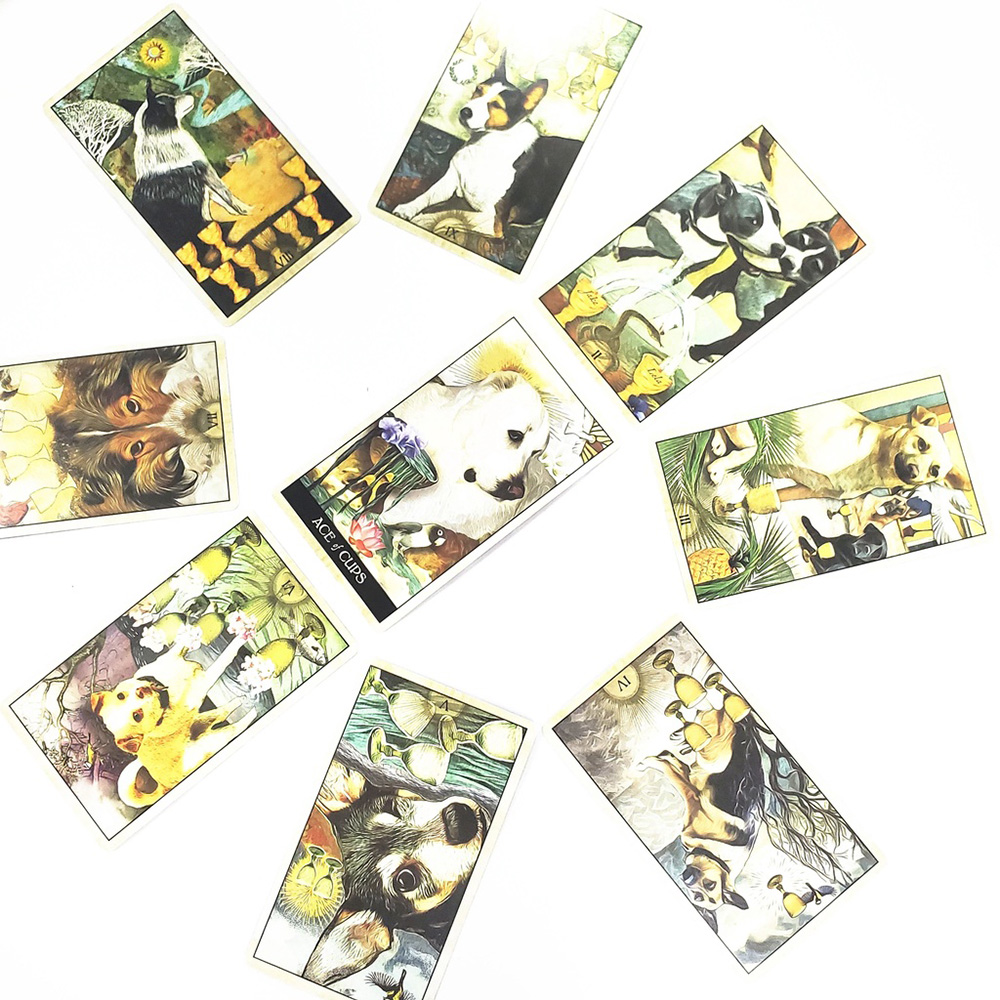 Bài Tarot Wise Dog Tarot Đá Thanh Tẩy