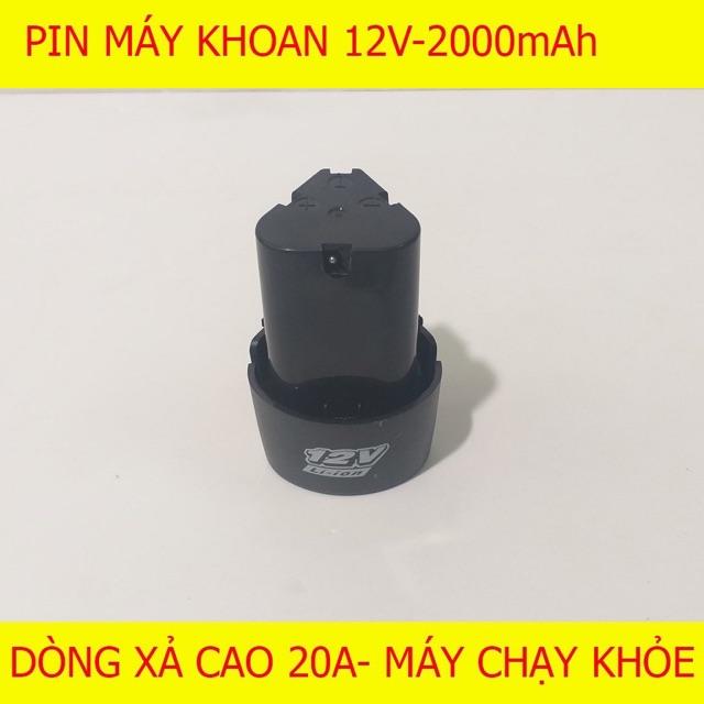 Pin sạc máy khoan pin 12 v 3 chân