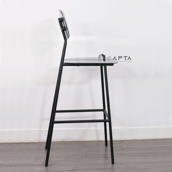 Ghế bar cố định thân nhựa trong CB01003-PC Nội thất Capta