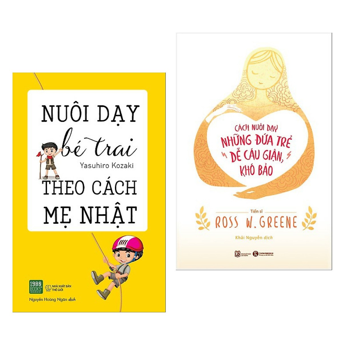 Combo Sách Nuôi Dạy Con Số Một: Nuôi Dạy Bé Trai Theo Cách Mẹ Nhật + Cách Nuôi Dạy Những Đứa Trẻ Dễ Cáu Giận, Khó Bảo