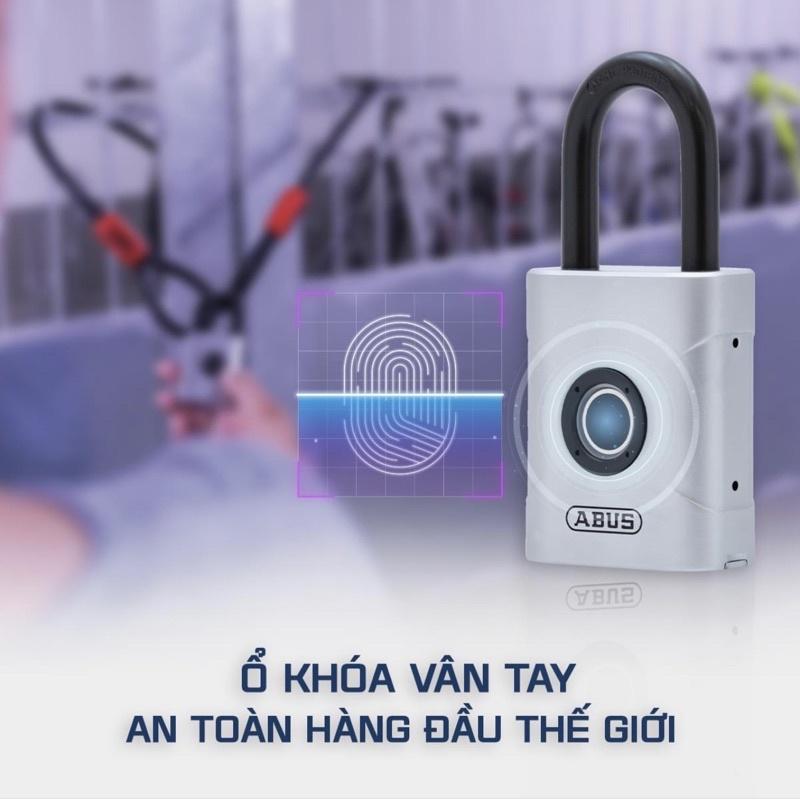 Ổ khóa vân tay ABUS Touch 57/50 20 vân tay dùng ngoài trời - MSOFT