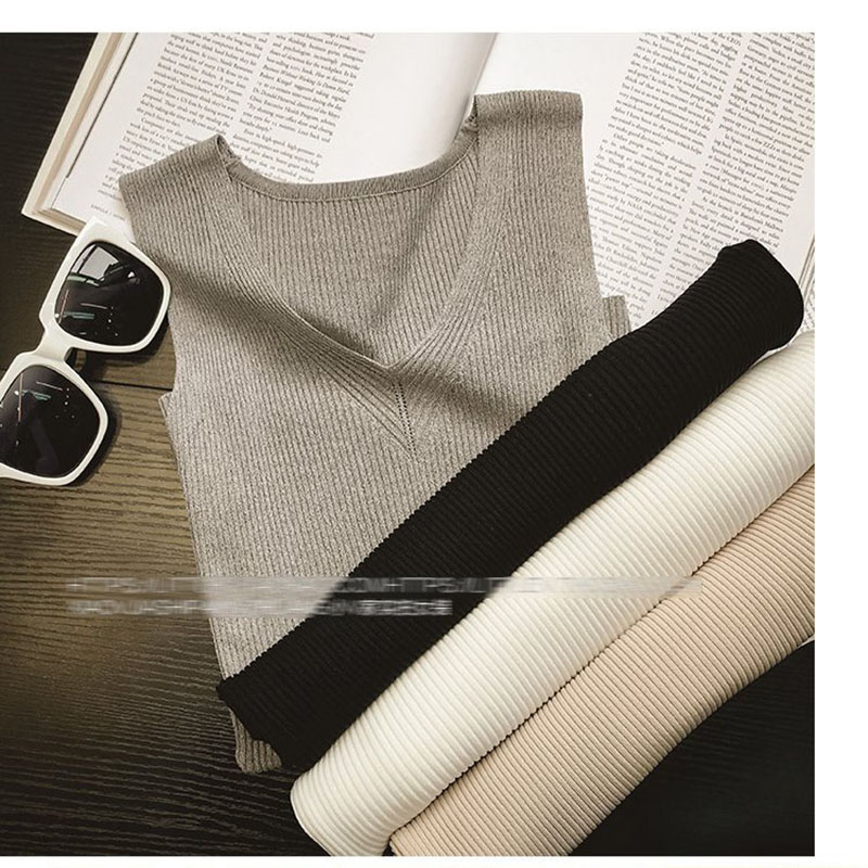 Áo Ba Lỗ Nữ Kiểu Vải Thun Gân Kẻ  SỌC Form Chuẩn