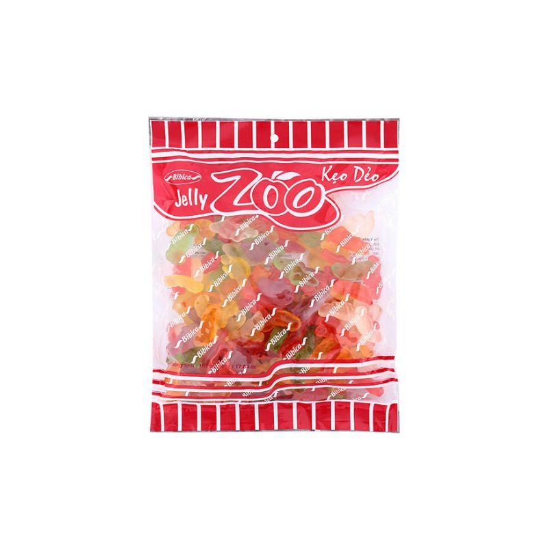 Kẹo Dẻo Zoo Jelly Áo Dầu Bibica 500g – 8934609471355
