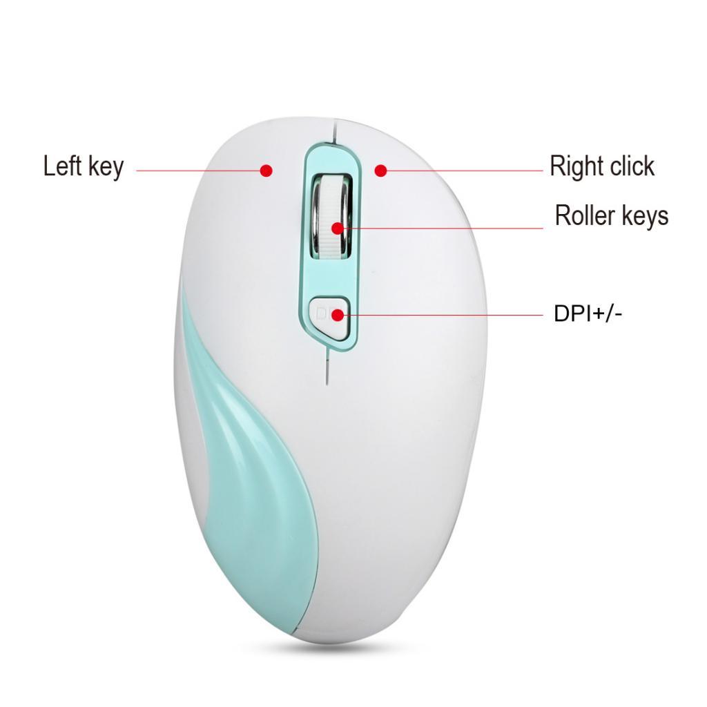 2.4G Wireless Optical Mouse USB Cordless Mice Scroll for PC Laptop Computer