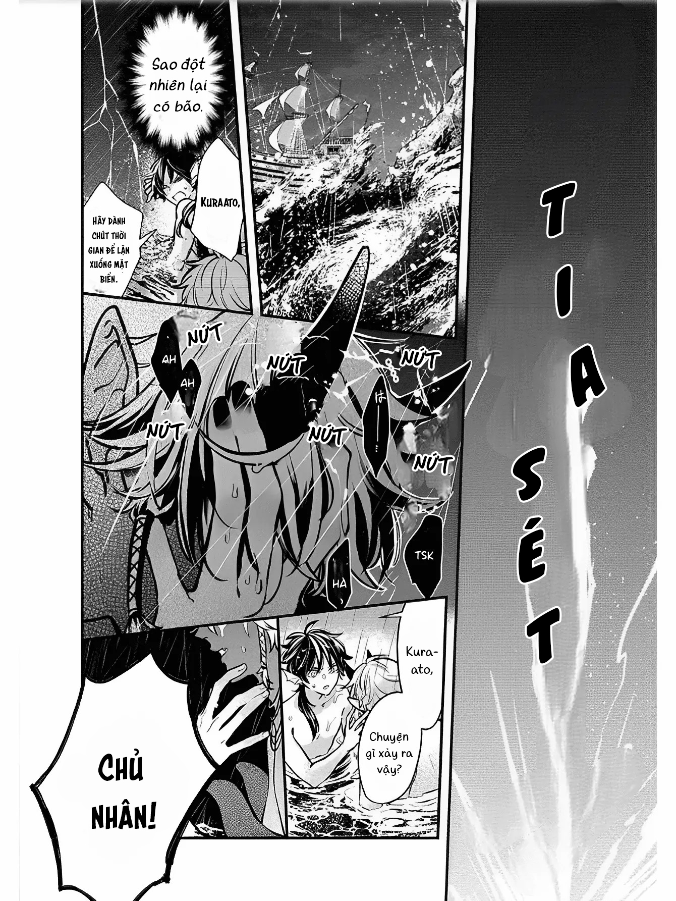 tiên cá, hoàng tử và mendako chapter 1 34