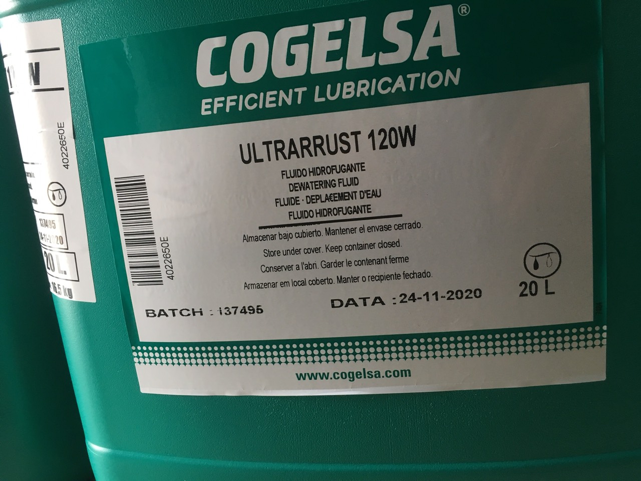 Dầu Chống Gỉ COGELSA 120W  - Made In Spain