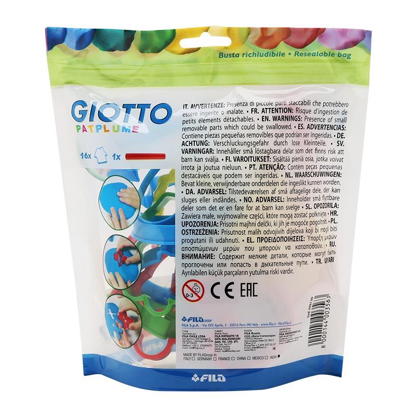 Khuôn chơi đất nặn nhập khẩu Italy GIOTTO Patplume 688700