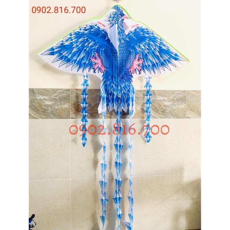 DIỀU PHỤNG 5 đuôi lớn( 1m8 x 2m6 ) - trung ( 1m2 x 2m ) - Phụng hoàng băng ( 1m5 x 2m4 ) tặng kèm cuộn dây thả diều