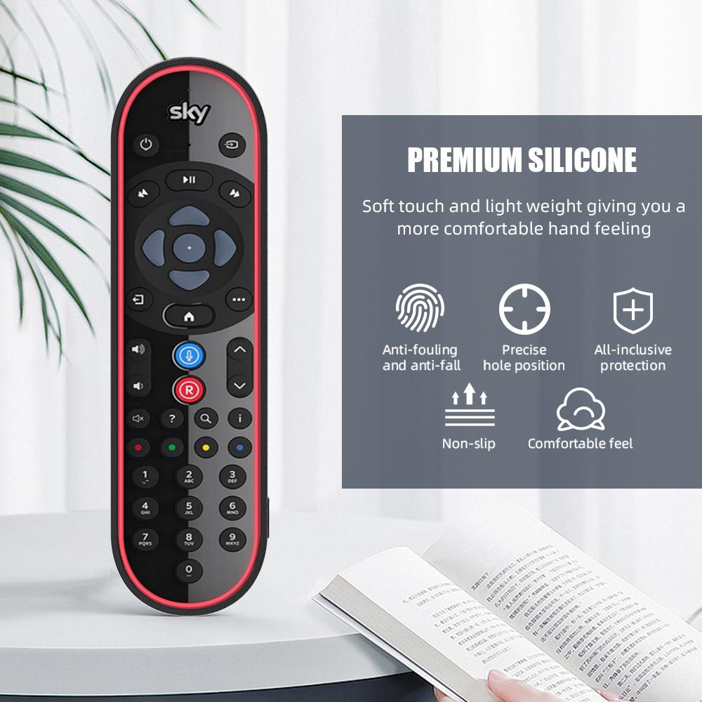 Nắp TV thông minh cho bầu trời Q wifi ir đã bật điều khiển từ xa EC201 với hộp tìm kiếm bằng giọng nói cho Sky Q Box hoặc Sky Q Hộp vệ tinh