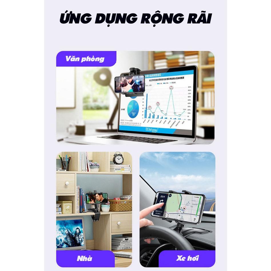 Giá Đỡ Điện Thoại Trên Ô tô, Giá Đỡ Thông Minh Xoay 1200 Độ Kèm Bảng Số Điện Thoại, Tiện Dụng Gắn Đa Năng Nhiều Vị Trí