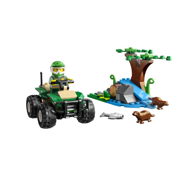 Đồ Chơi Lắp Ráp LEGO City Xe Cứu Hộ Rái Cá 60394 (90 chi tiết)