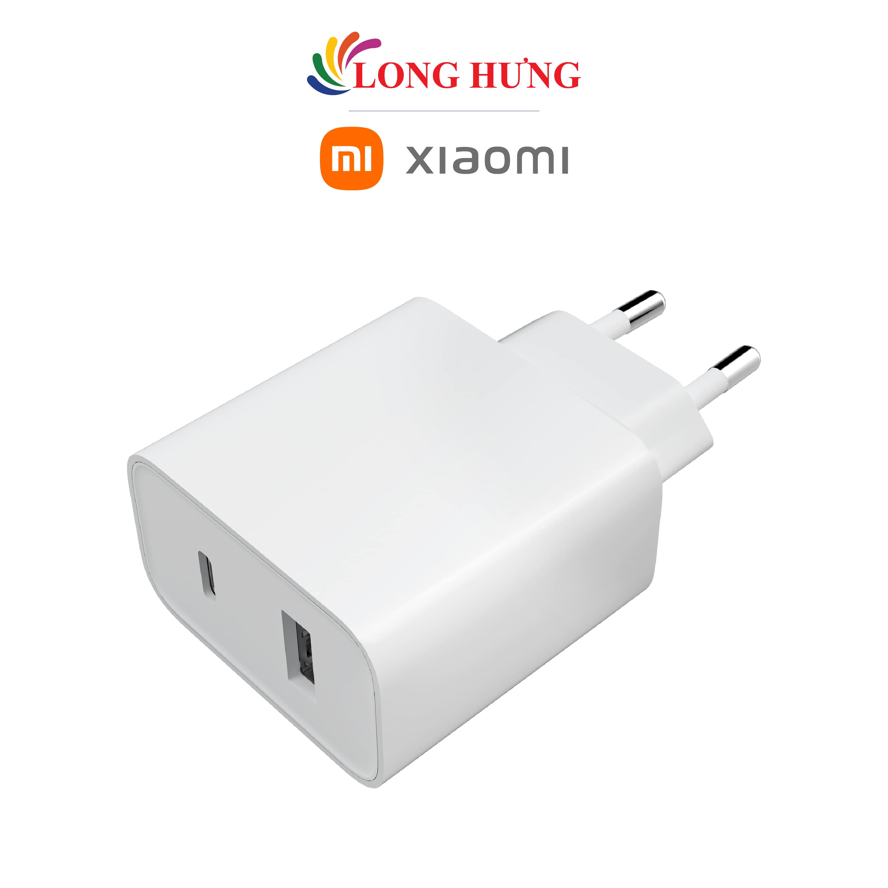 Cốc sạc Xiaomi Mi 33W Wall Charger Type-C + Type-A BHR4996GL MDY-11-EX - Hàng chính hãng