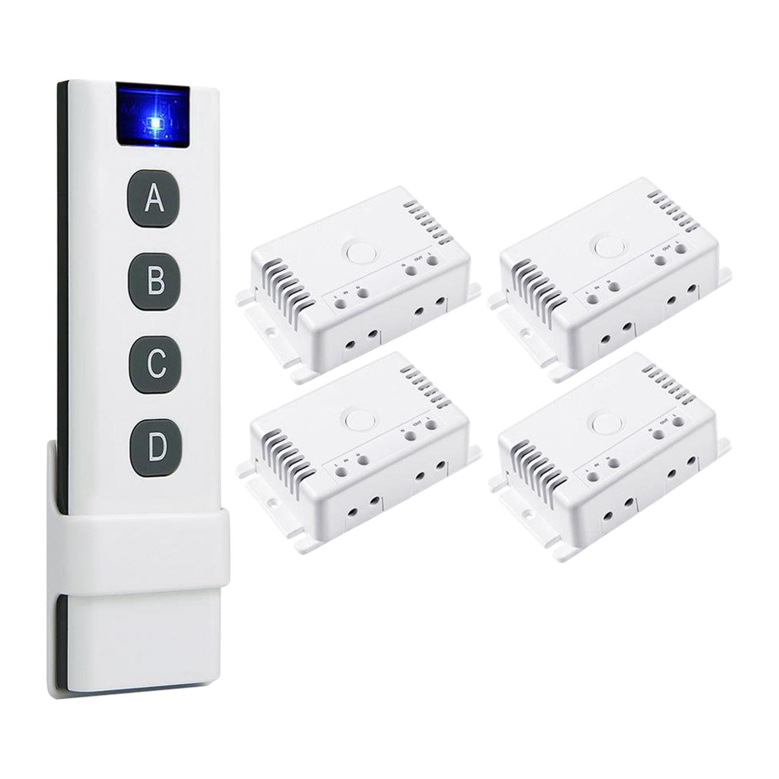 Wireless Digital Remote Control Switch 433MHz for Household Appliances