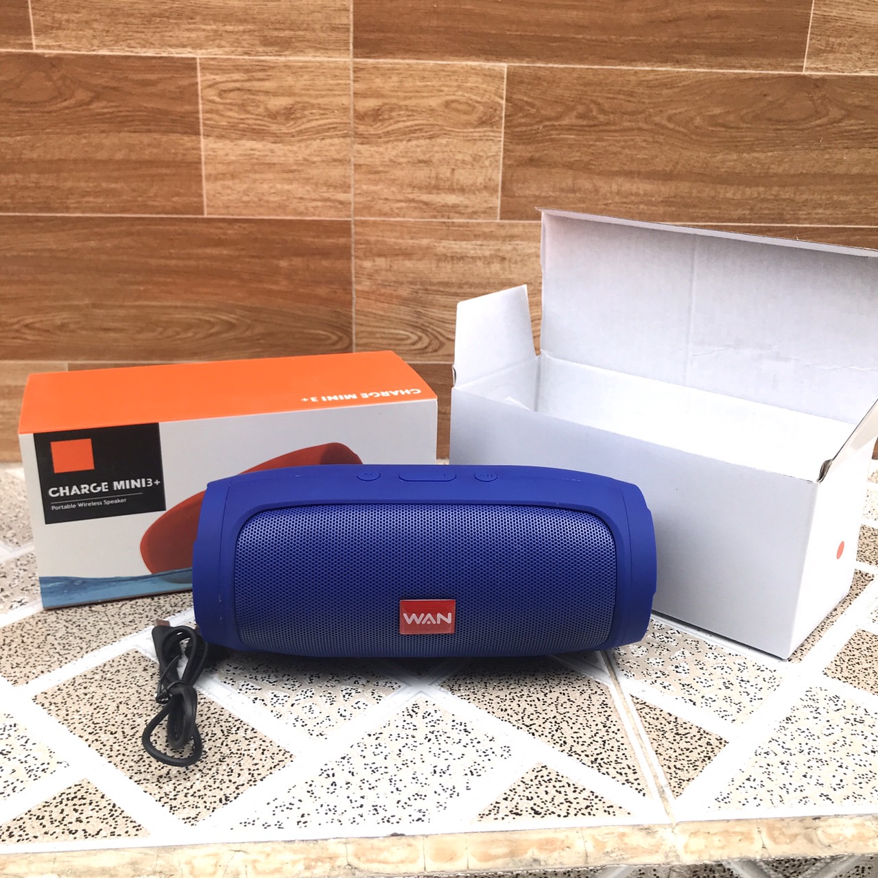 Loa Bluetooth WAN Charge 3+ mini A3 , nghe nhạc hay pin trâu - Hàng chính hãng