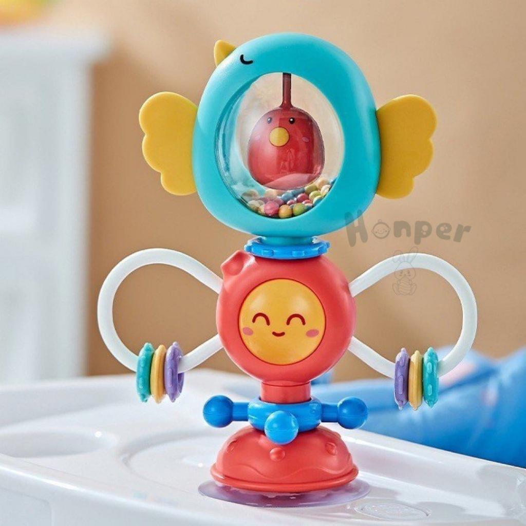 Đồ chơi xúc xắc gặm nướu hình gà cho bé