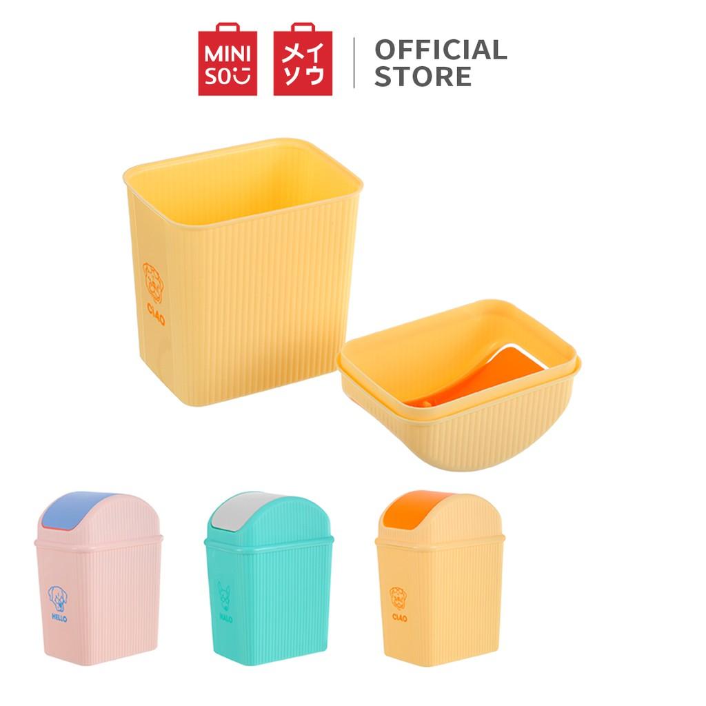 Thùng rác để bàn Miniso