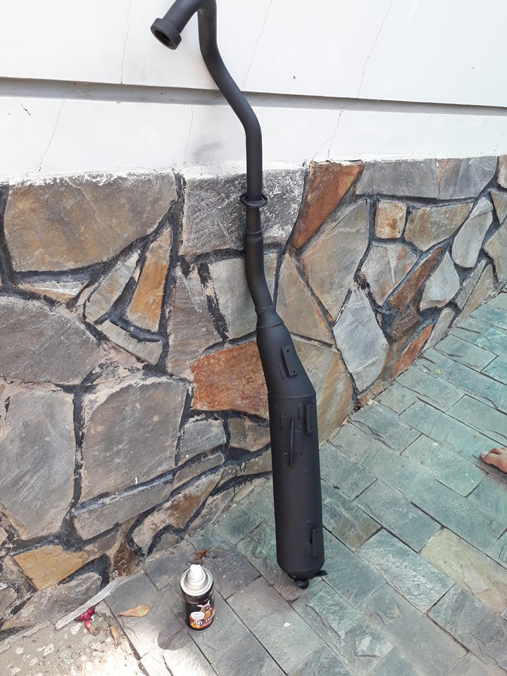 COMBO Sơn Samurai màu xanh da trời H222 gồm 4 chai đủ quy trình độ bền cao