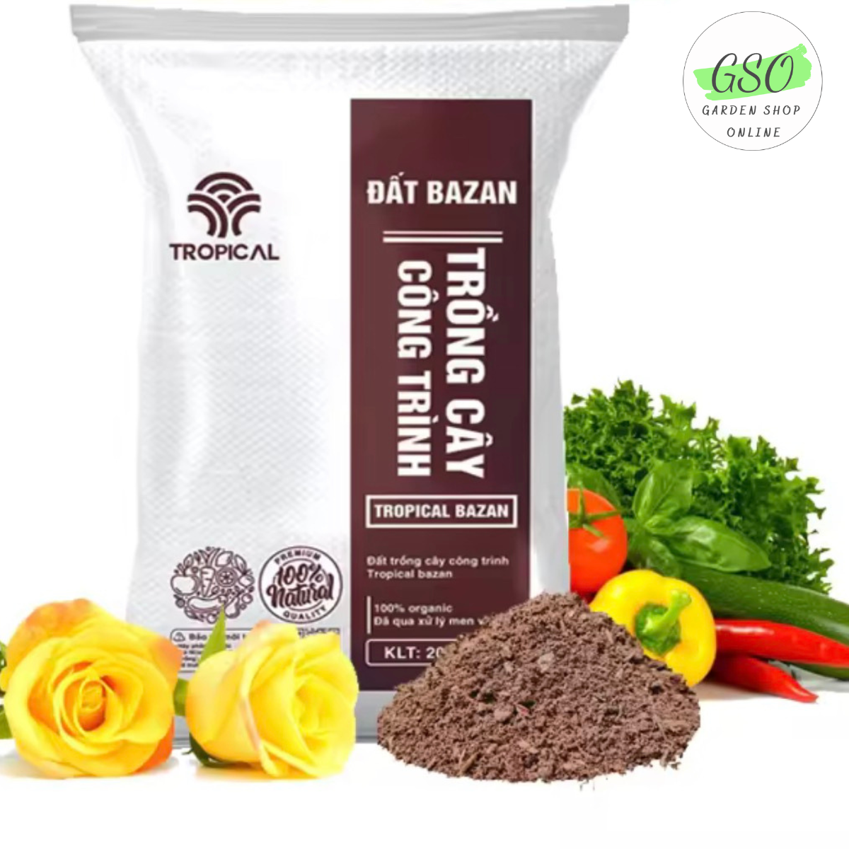 Đất trồng cây công trình Tropical Bazan