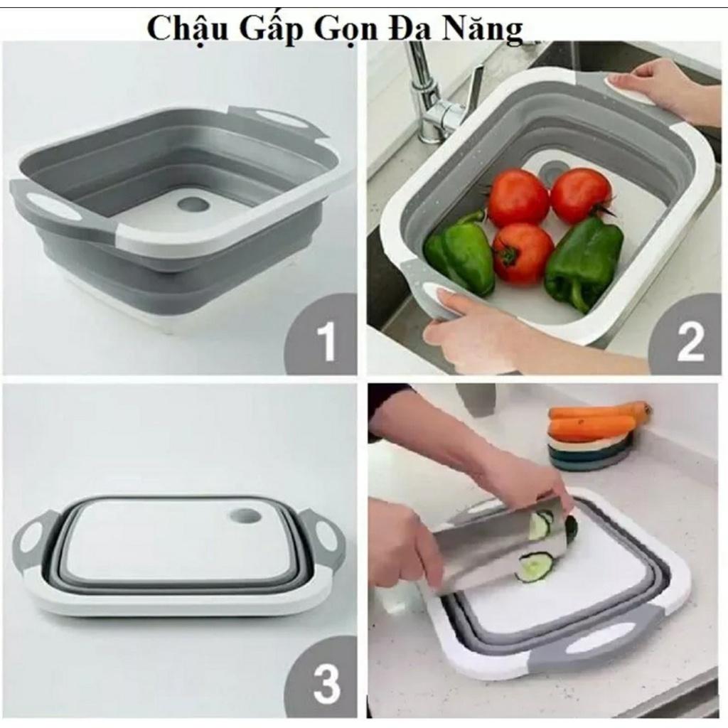 Chậu Thớt Đa Năng 3 In 1 Tiện Dụng