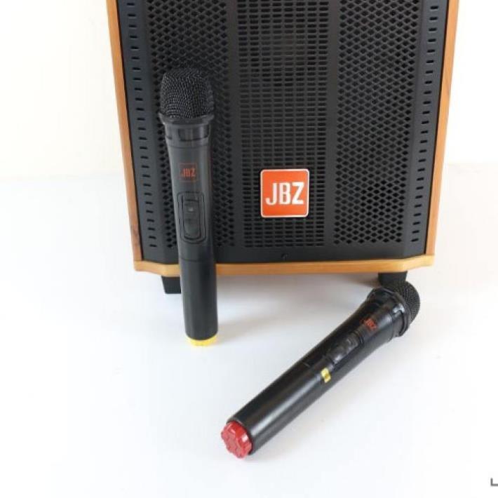 Loa kéo karaoke chuyên nghiệp jbz J9 bass 30,âm trầm chắc ,vang ,kèm 2 mic UHF xịn