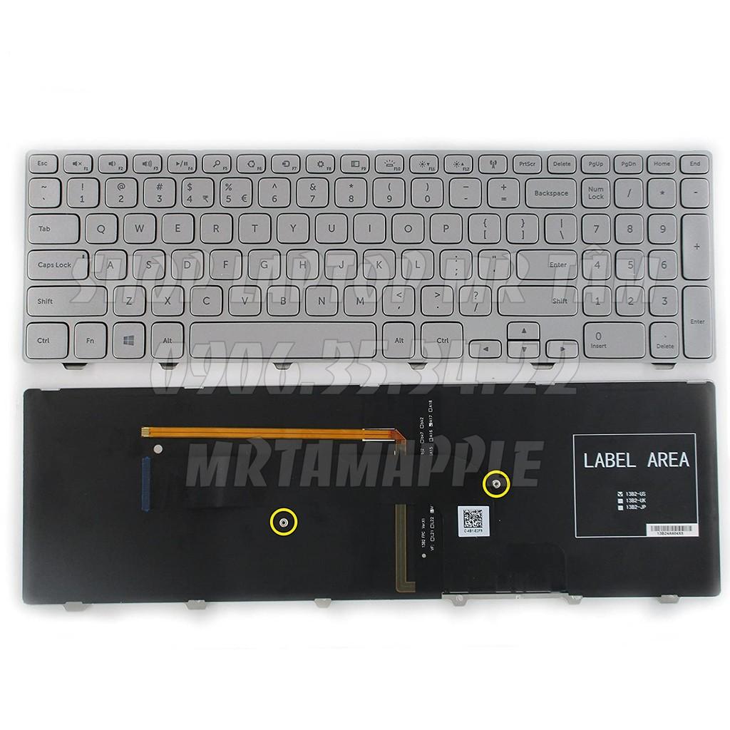 (KEYBOARD) BÀN PHÍM LAPTOP DÀNH CHO DELL 7537 (US) dùng cho Inspiron 15 7000, 7535 7537