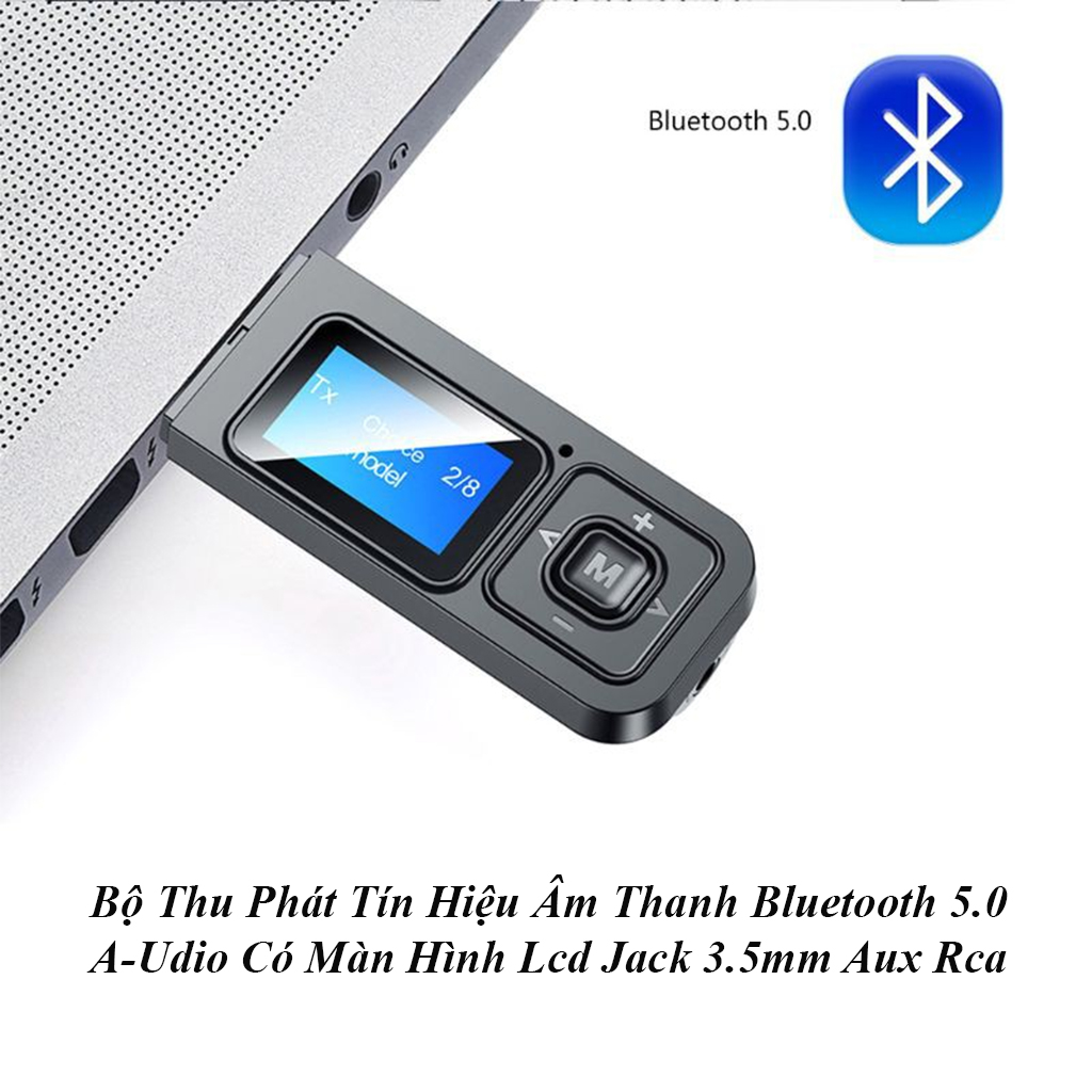 Thiết Bị Thu Phát Nhạc Không Dây Bluetooth 5.0 BT 5IN1 VINETTEAM - Hàng Chính Hãng