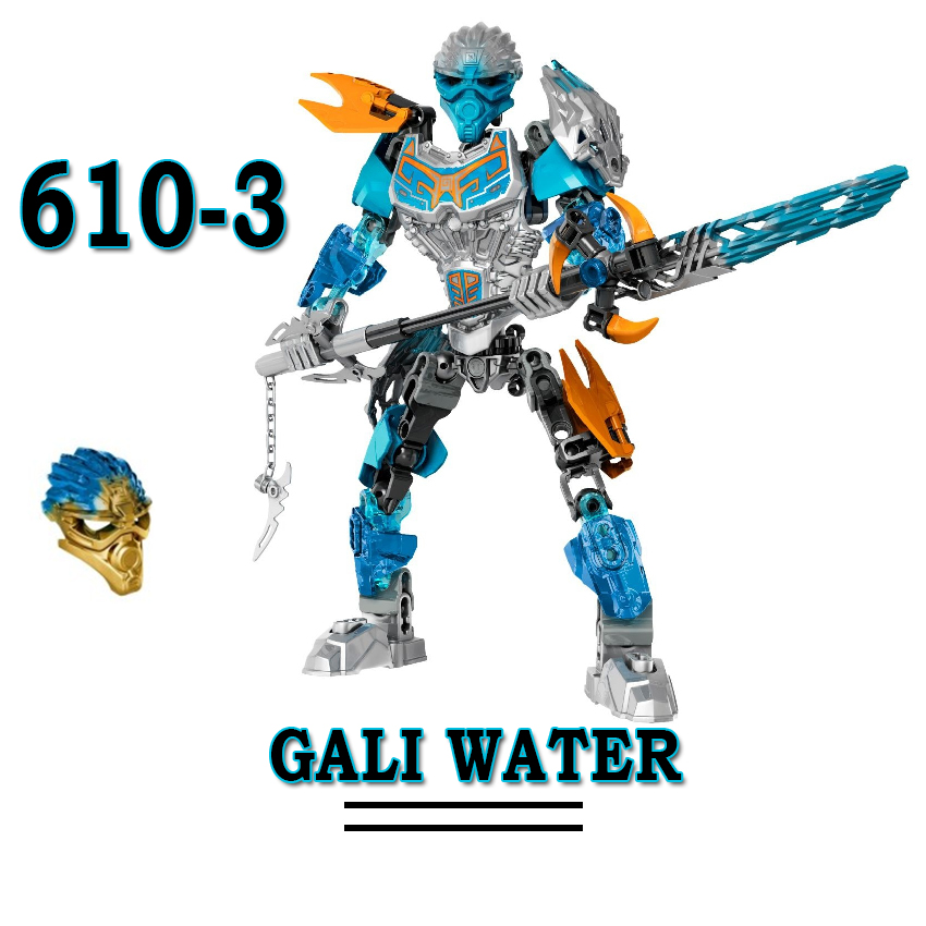 Mô hình đồ chơi siêu nhân Robot Bionicle 610-3 Gali Water